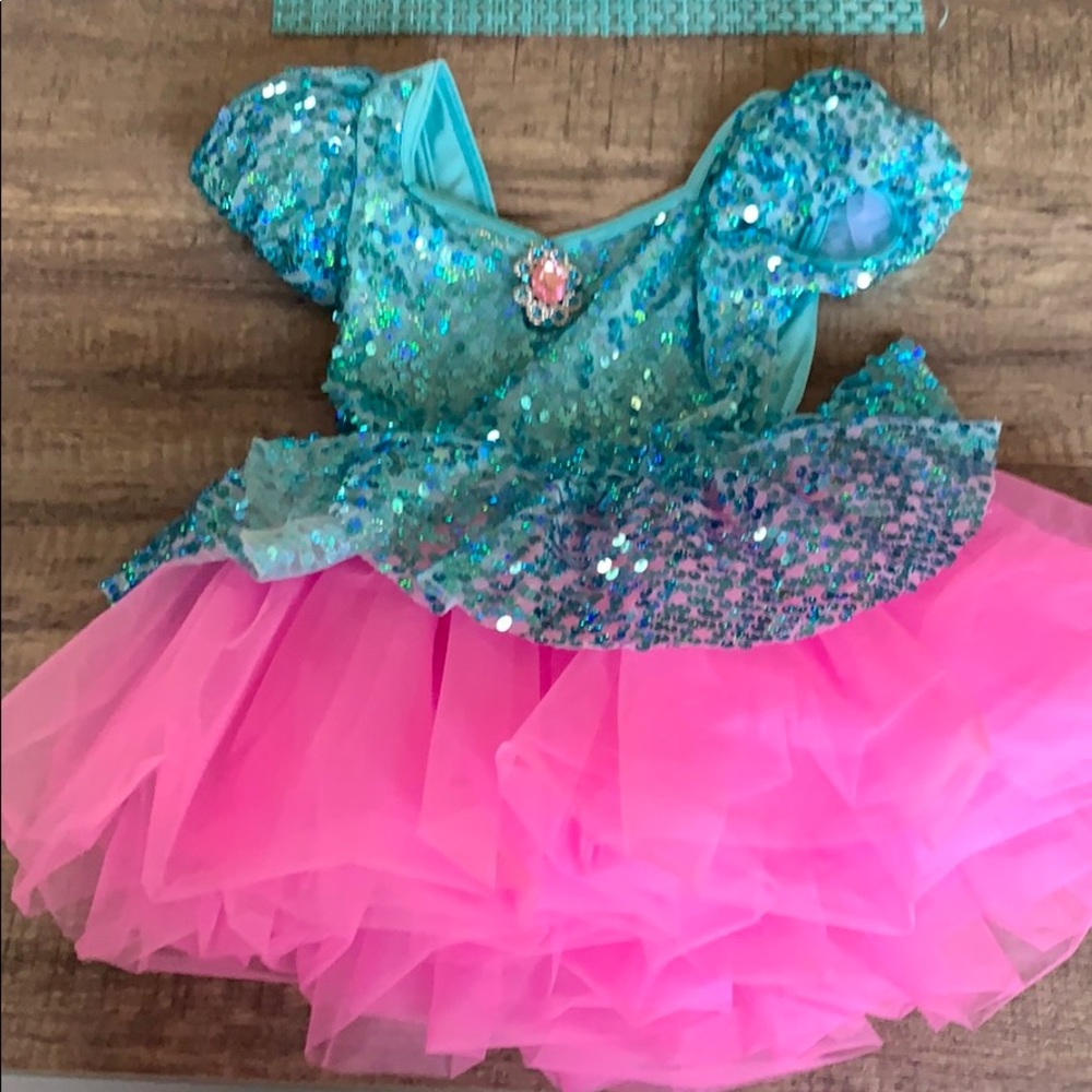 Ballerina costume dress, size 4t